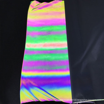 High Visible Safety Soft Reflective Stretch Fabric for Clothing